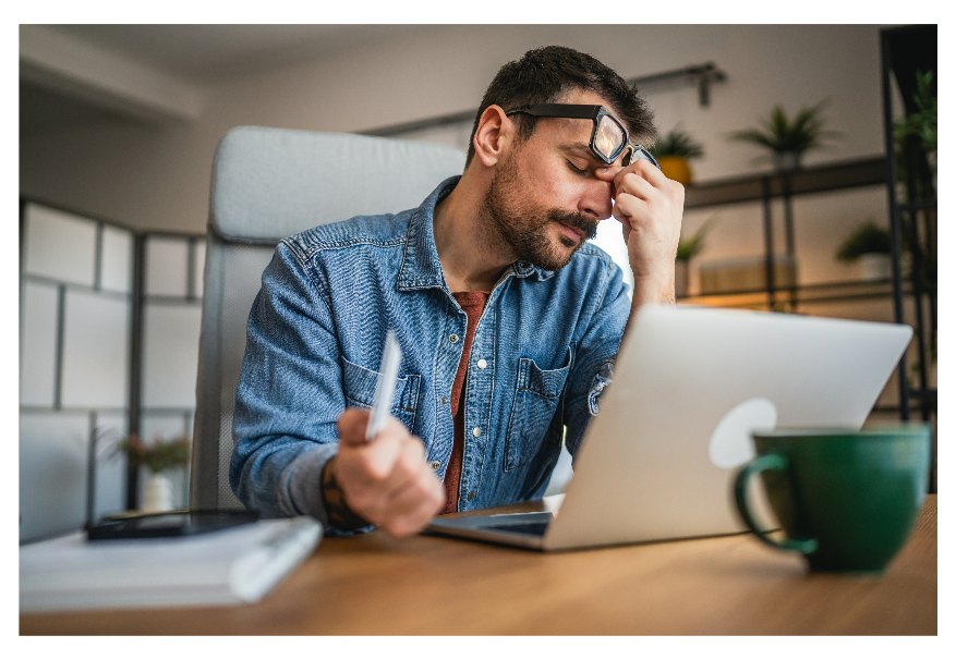 Image of a social media team working in an office.