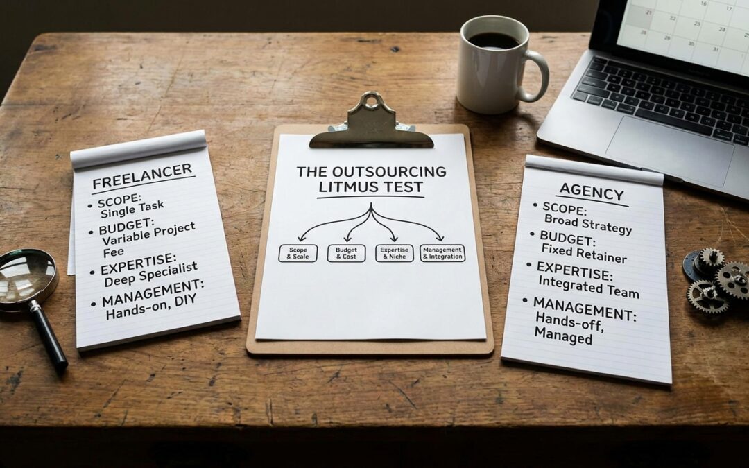 Episode 19: The Outsourcing Litmus Test – Freelancer or Agency?