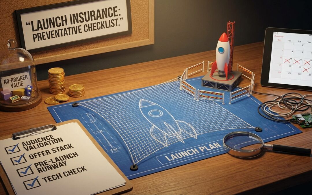 Episode 26: Your Launch Insurance Policy