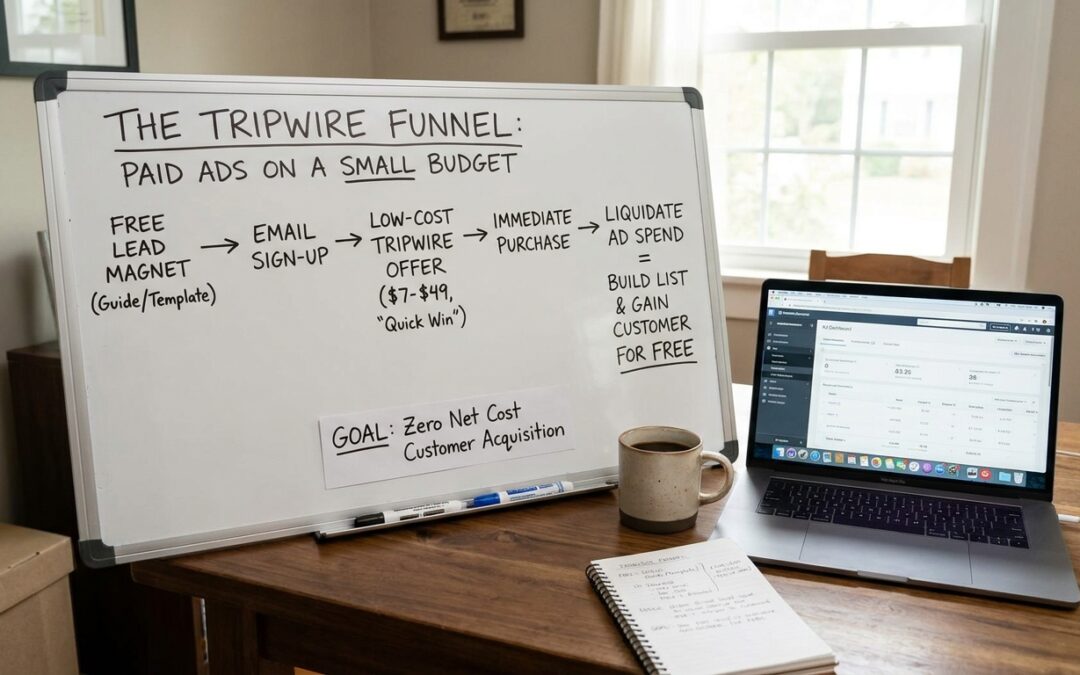 Episode 36: Paid Ads on a Budget: The Tripwire Funnel