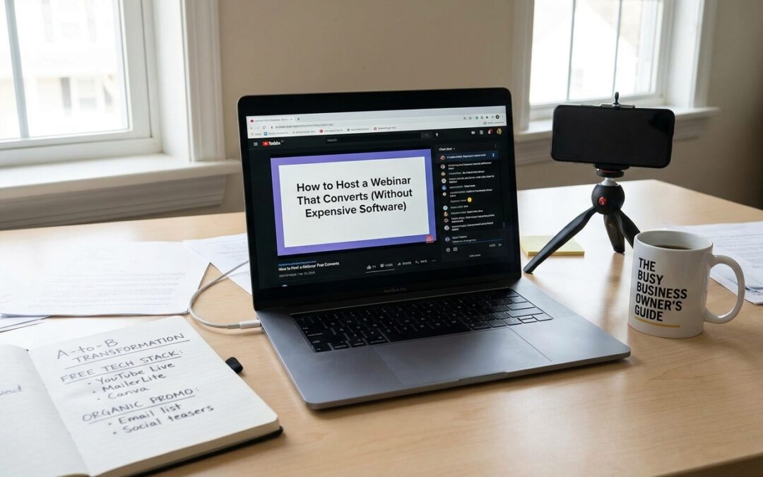 Episode 40: Host a High-Converting Webinar for Free